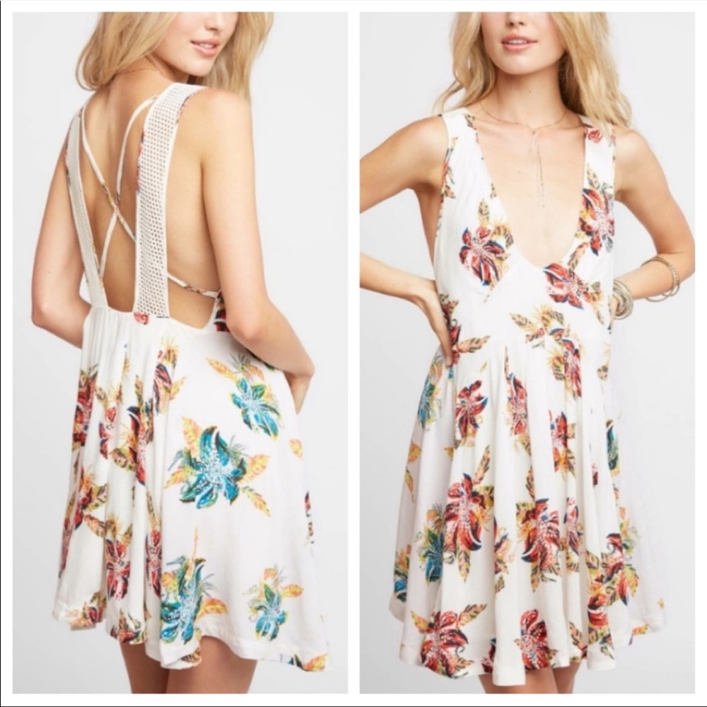 Free People Thought I Was Dreaming Floral Dress